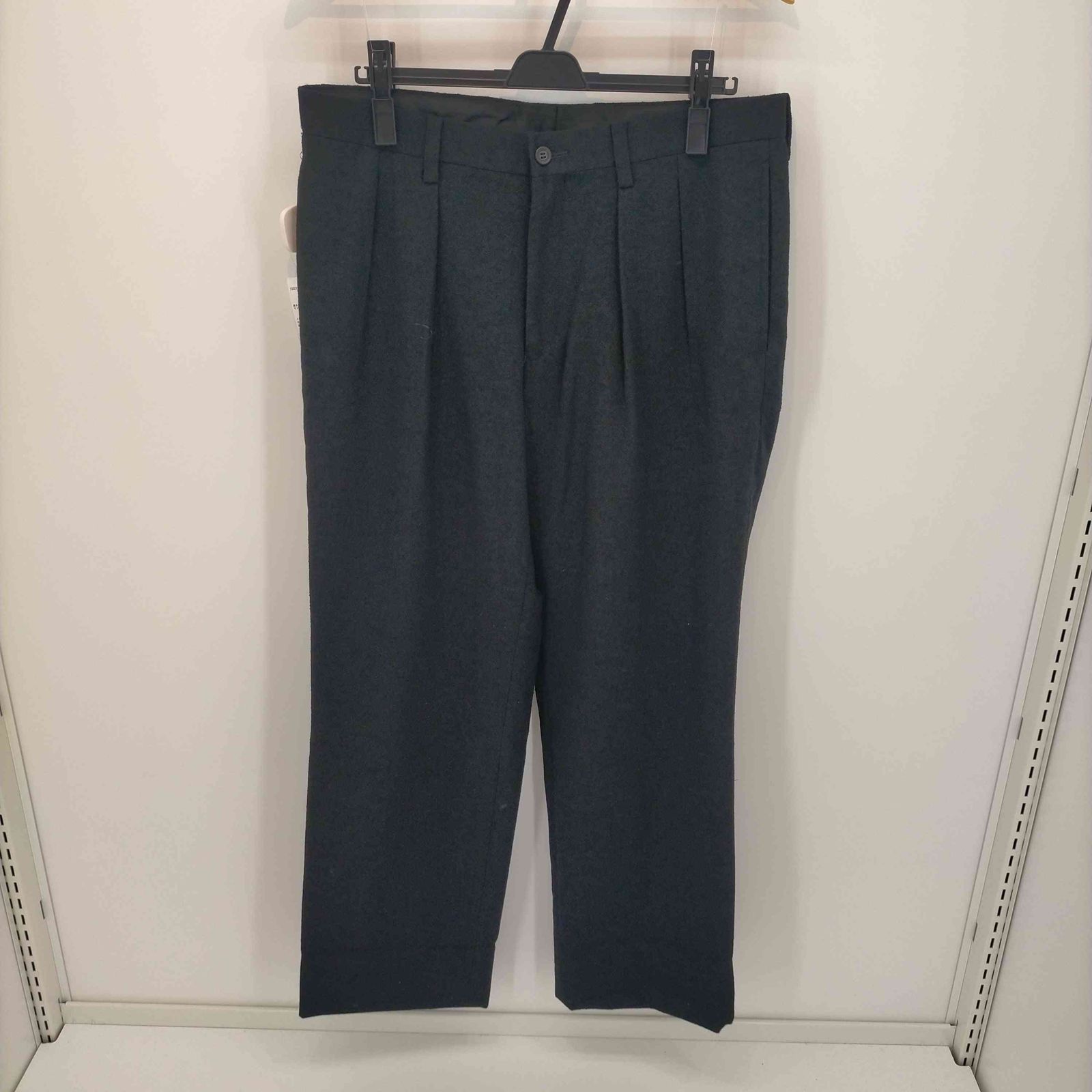 イッセイミヤケ ISSEY MIYAKE 黒タグ マオカラー ノーカラー 