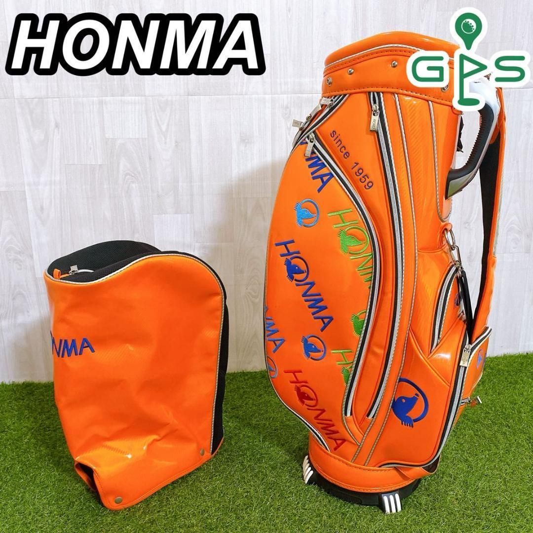 ゴルフ】キャディバッグ HONMA 5分割 底面ロゴ仕様（希少