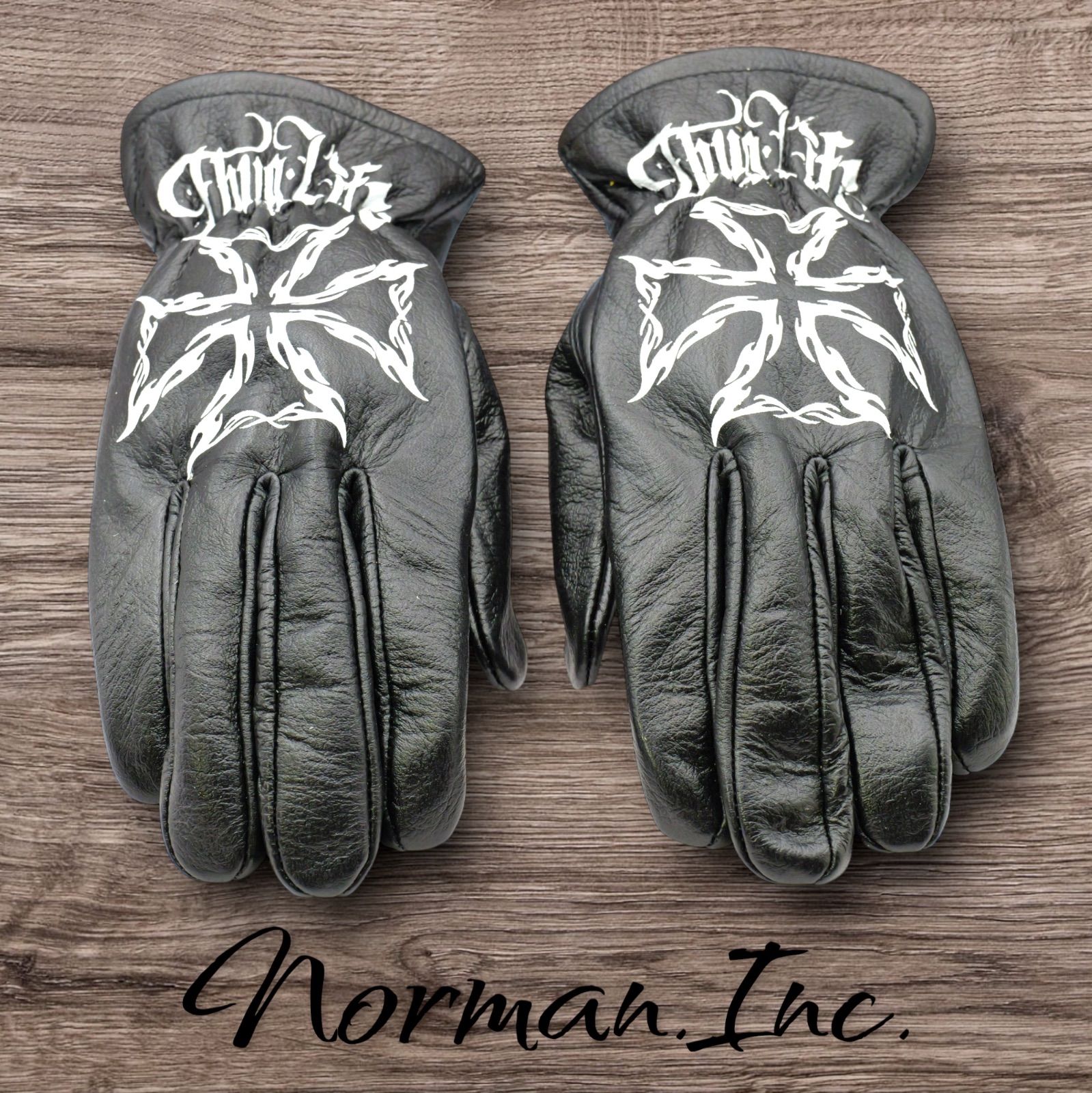 牛革　レザーグローブ　バイク　ハーレー　　手袋　カスタム　ツーリング　Mサイズ 豚革 レザーグローブ アメリカン バイク ハーレー カスタム