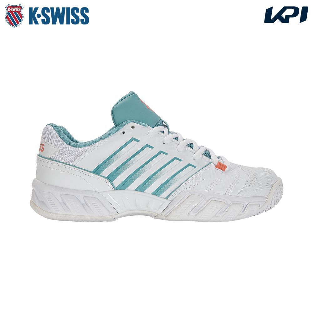 K SWISS ケイ スイス テニスシューズ レディース Bigshot Light ビッグショットライト 4 オムニ クレーコート用 KS97010109WT ケースイス K-SWISS シューズケースプレゼントキャンペーン