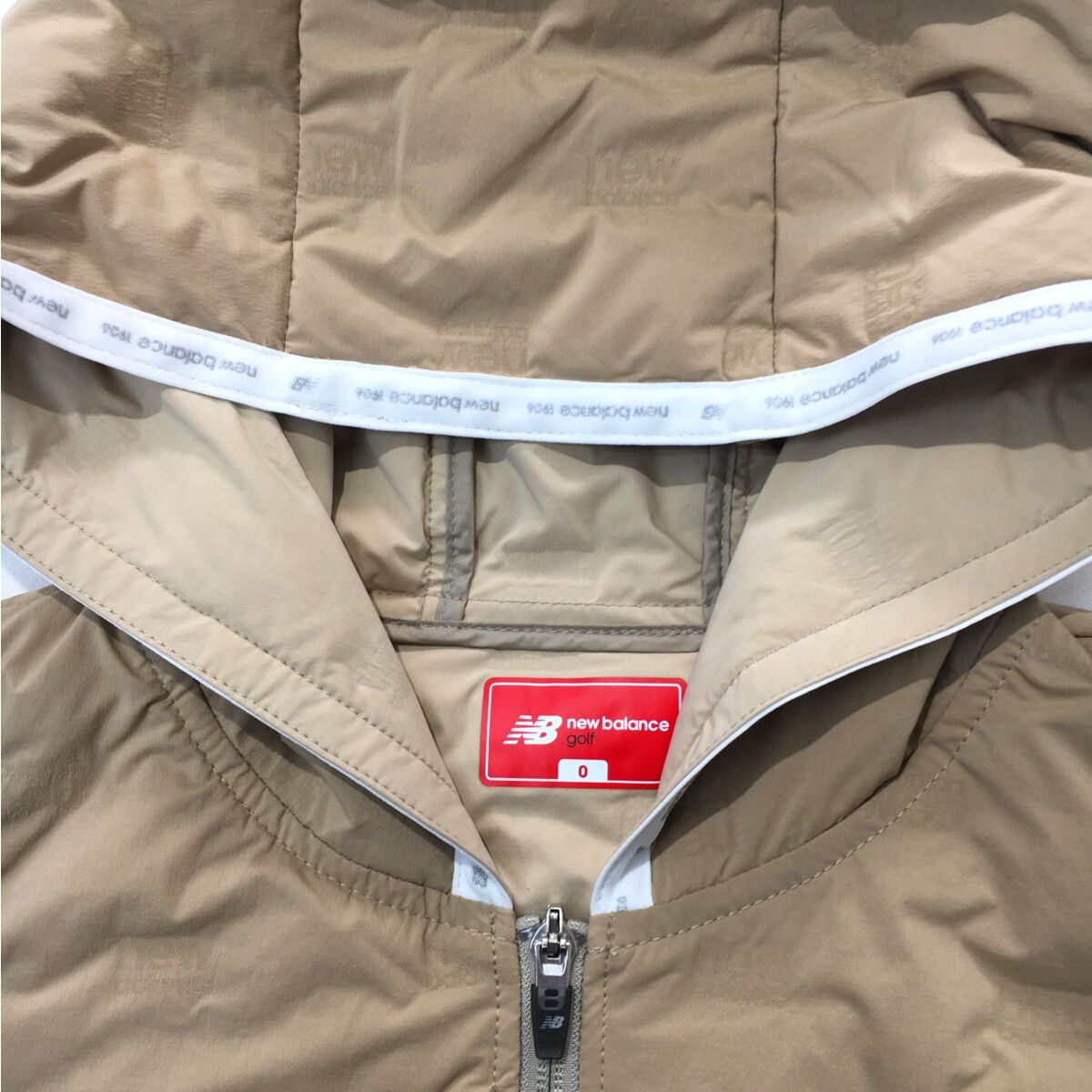 ニューバランスゴルフ】ダウンジャケット 白 0 ニューバランス ゴルフ