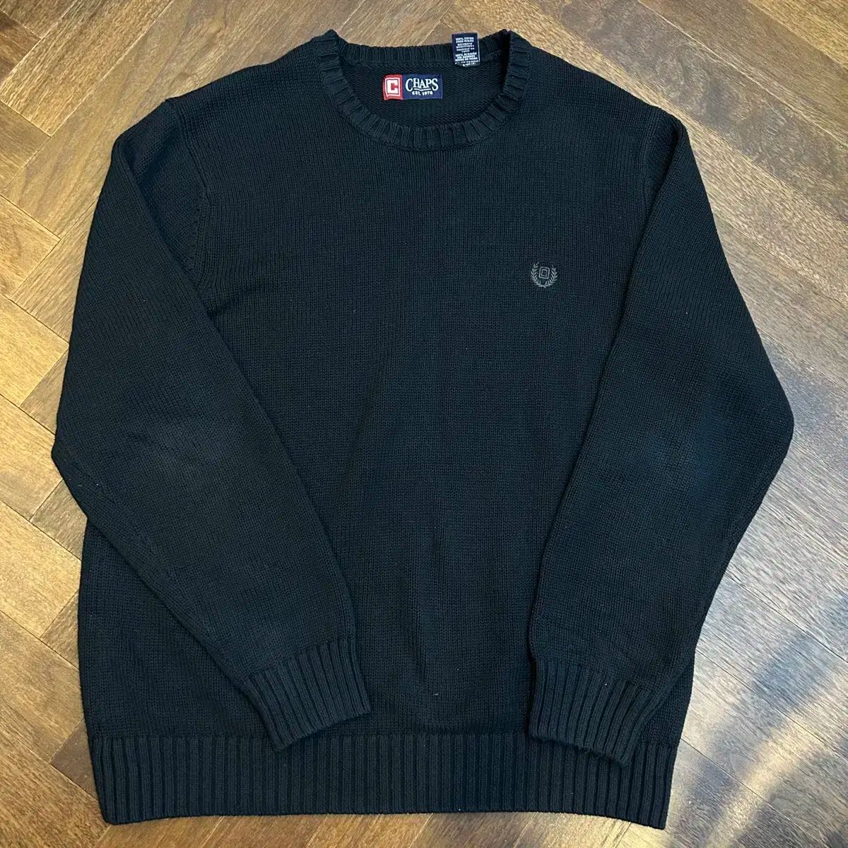 【雷市場（ポンジャン）商品韓国直送】 Polo Chaps Lauren ポロチャップス Ralph Lauren(ラルフローレン) ダークネイビー ヴィンテージ ニット セーター