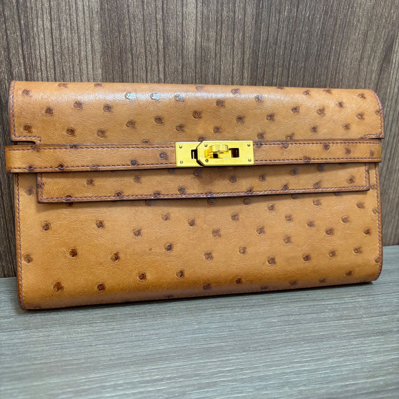 ☆【極美品】HERMES エルメス ケリーウォレット ロングウォレット 長 