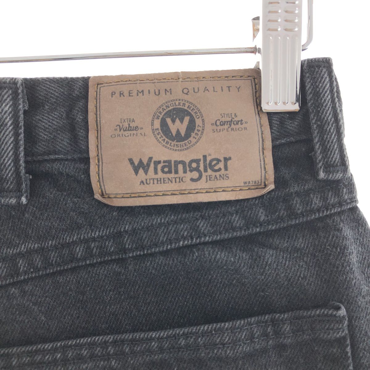 古着 90年代 ラングラー Wrangler ブラックデニムパンツ メンズw36 ...