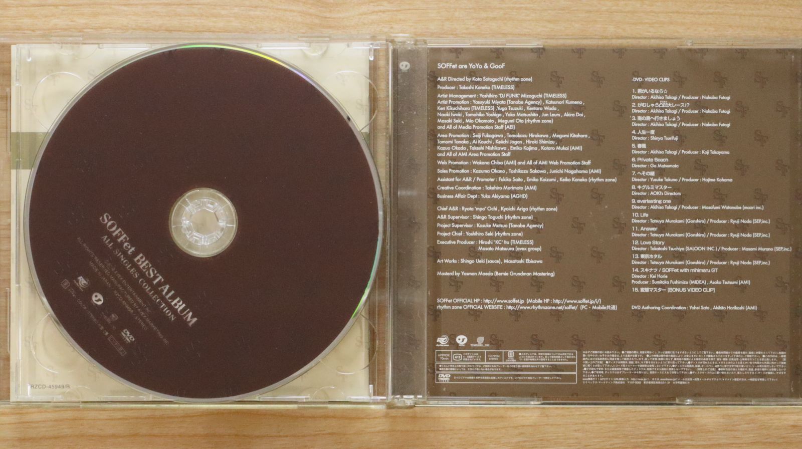 (未使用･未開封品)　SOFFet BEST ALBUM ~ALL SINGLES COLLECTION~(DVD付) ar3p5n1 SOFFet BEST ALBUM～ALL SINGLES COLLECTIO… - メルカリ