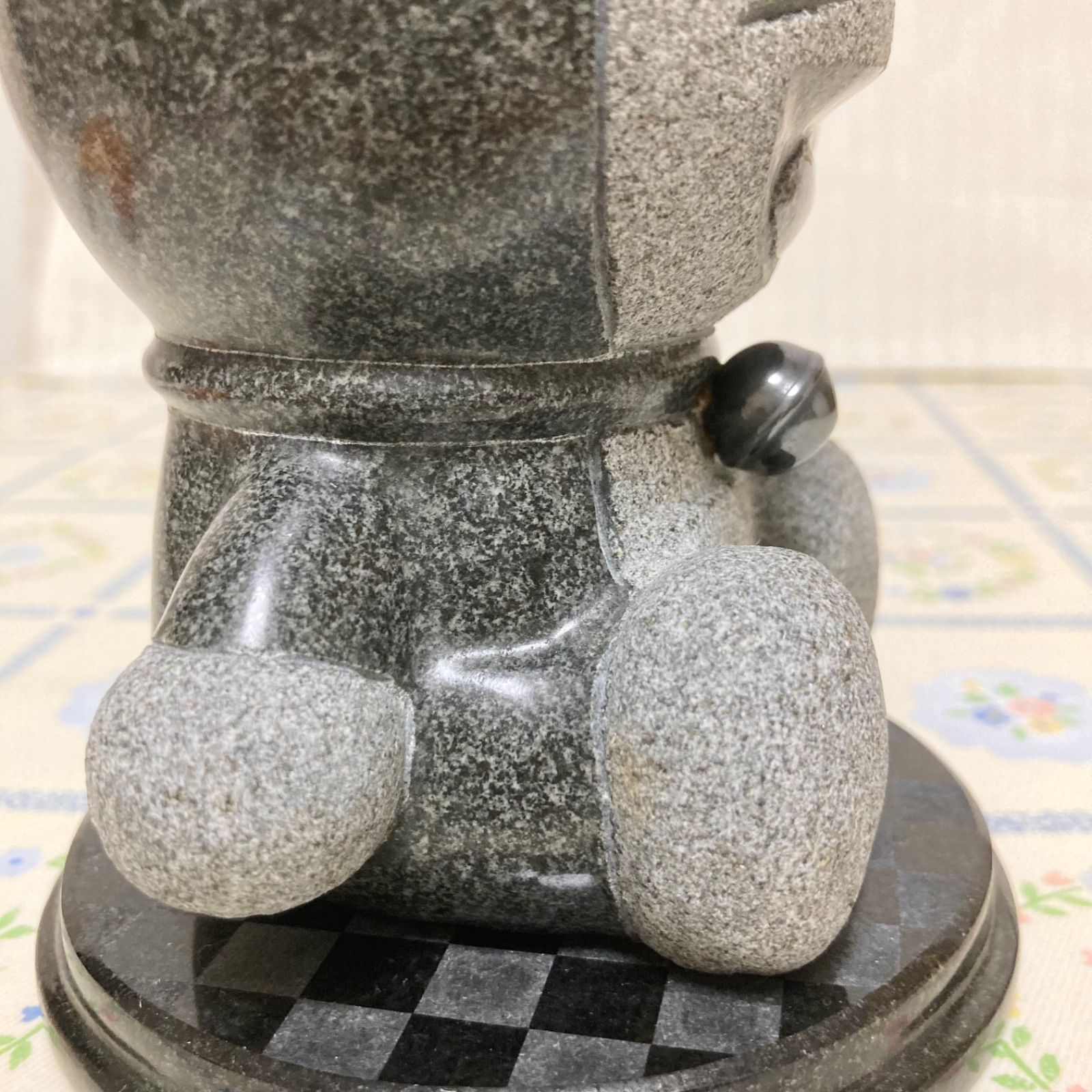 ドラえもん 石の置き物】 タカオTAKAOスタチュー 石像 御影石 オブジェ