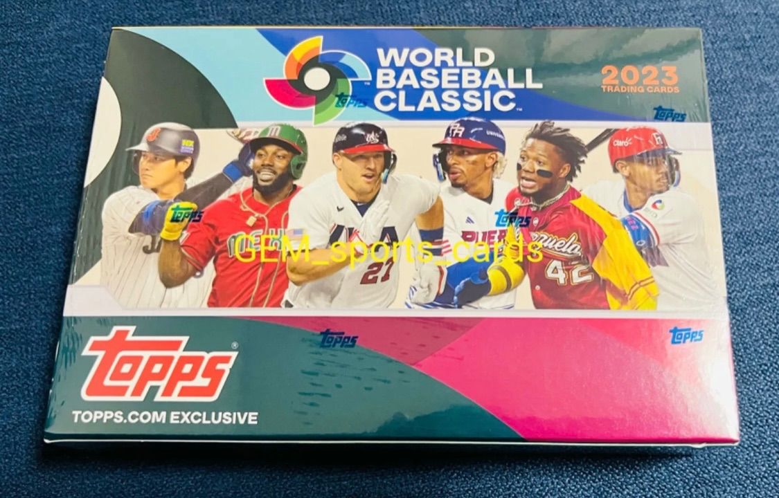 【未開封】2023 Topps WBC侍ジャパンカードセット限定受注生産BOX Amazon.co.jp: 2023 Topps WBC 侍ジャパンカードセット 限定受注