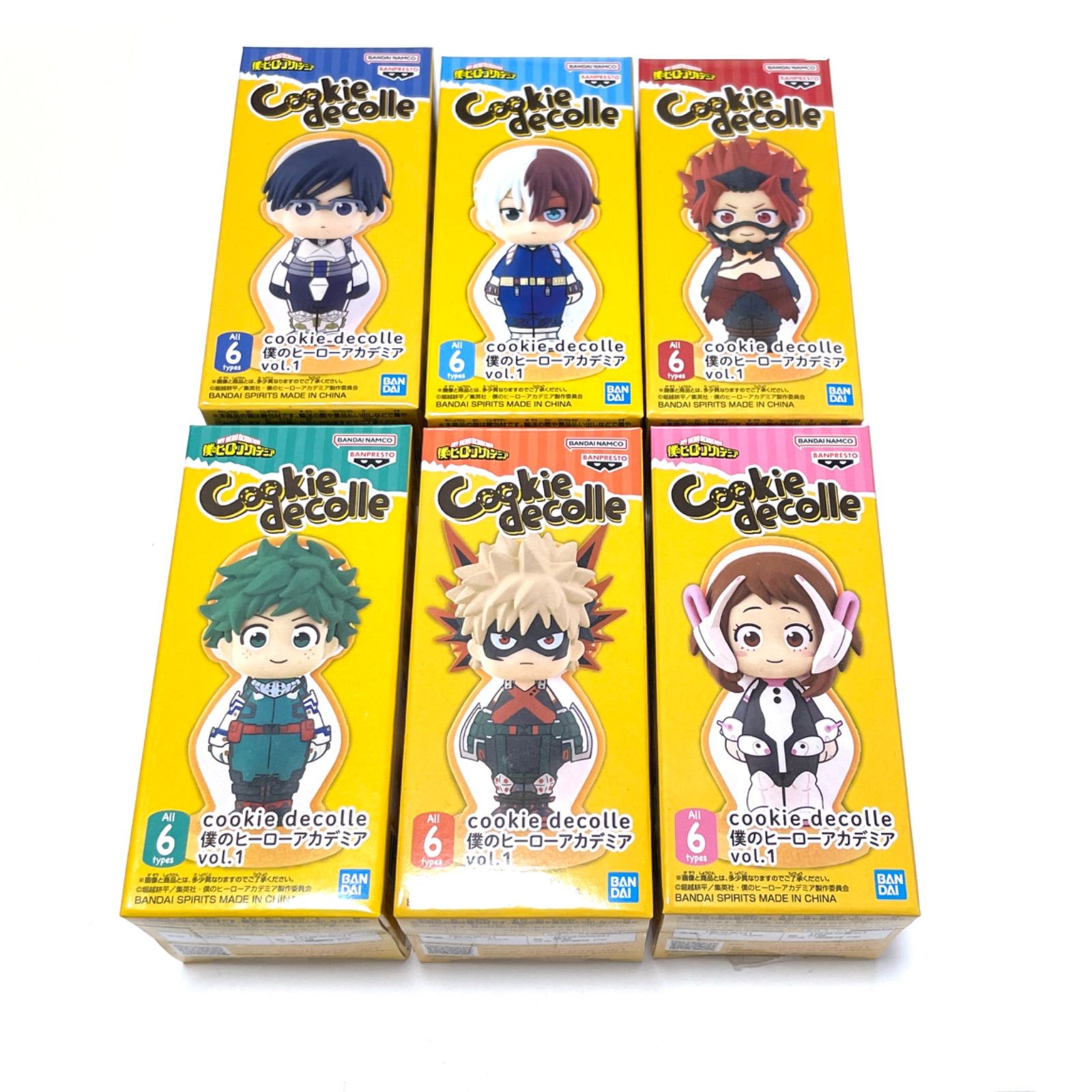 ヒロアカ クッキーデコレ Vol.1 コンプリート cookie decolle