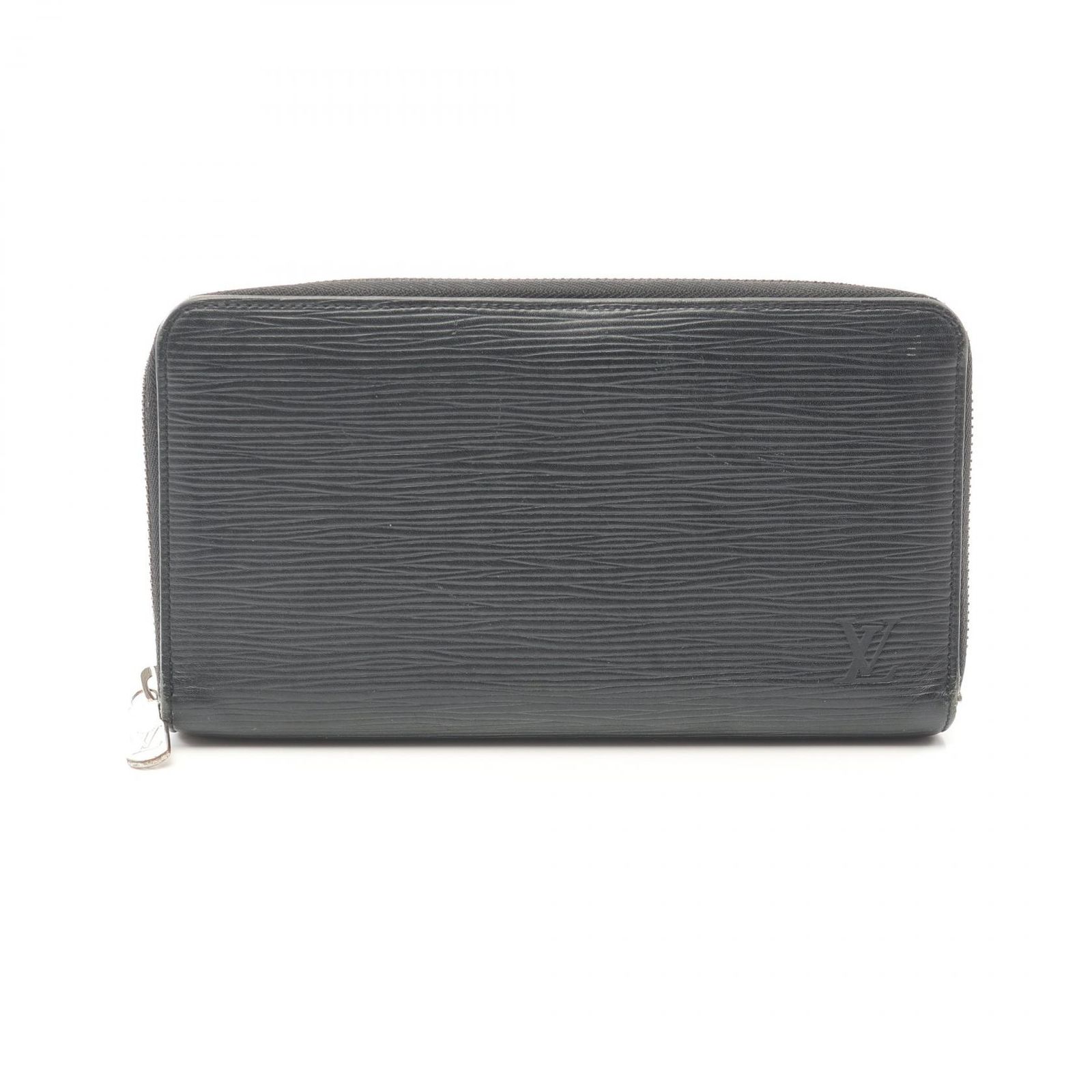 ルイ ヴィトン LOUIS VUITTON ラウンド財布 ジッピー オーガナイザー NM エピ ノワール M62643 ノワール レザー ジッピー オーガナイザー ユニセックス Used B