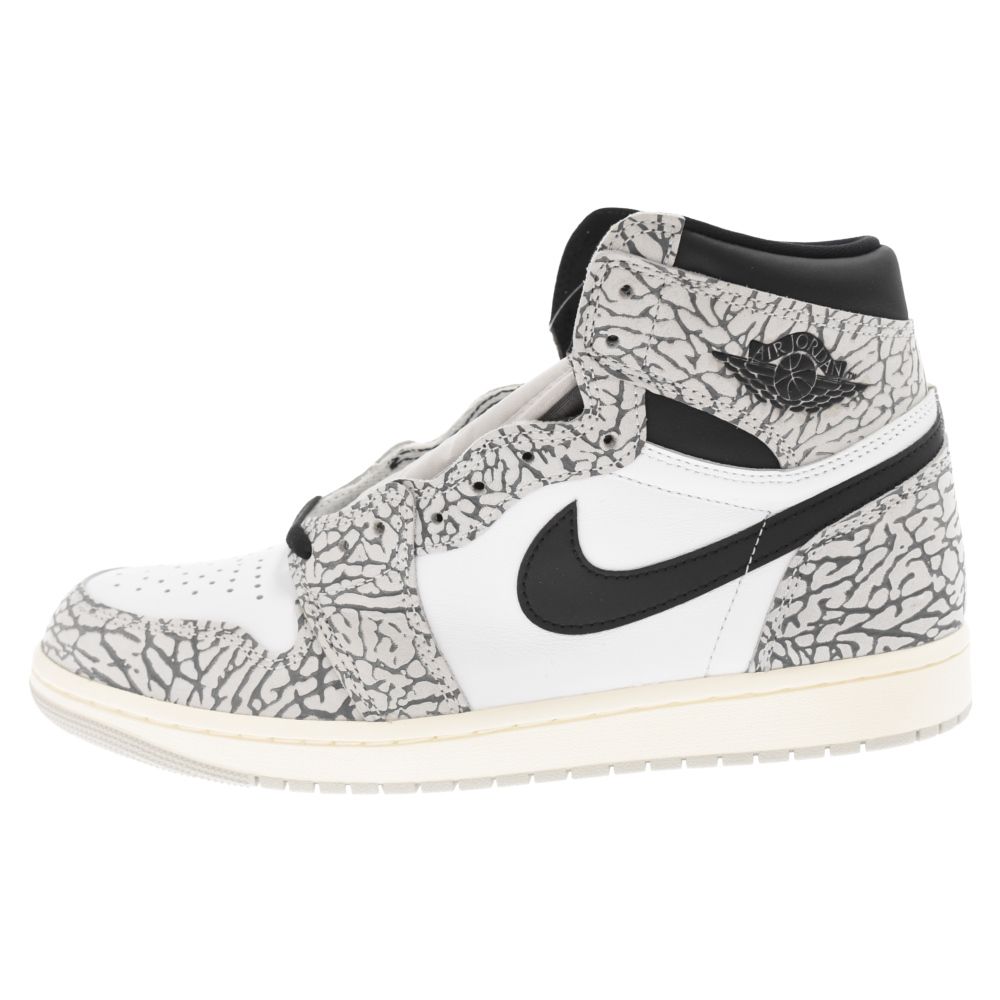 NIKE (ナイキ) AIR JORDAN 1 RETRO HIGH OG WHITE CEMENT エア