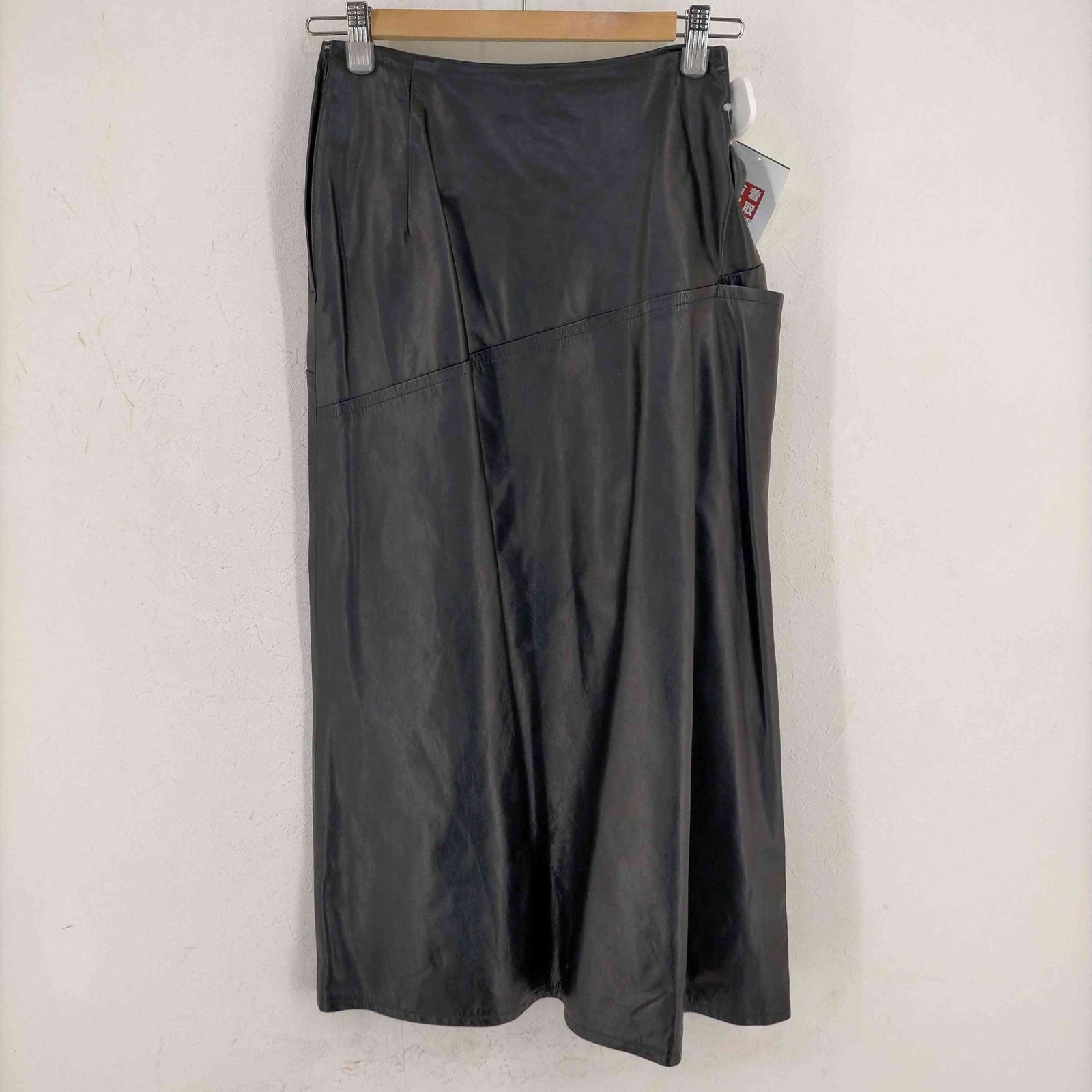 Yohji Yamamoto+NOIR デザインロングスカート yohji yamamoto + Noir アシンメトリーデザインロングスカート