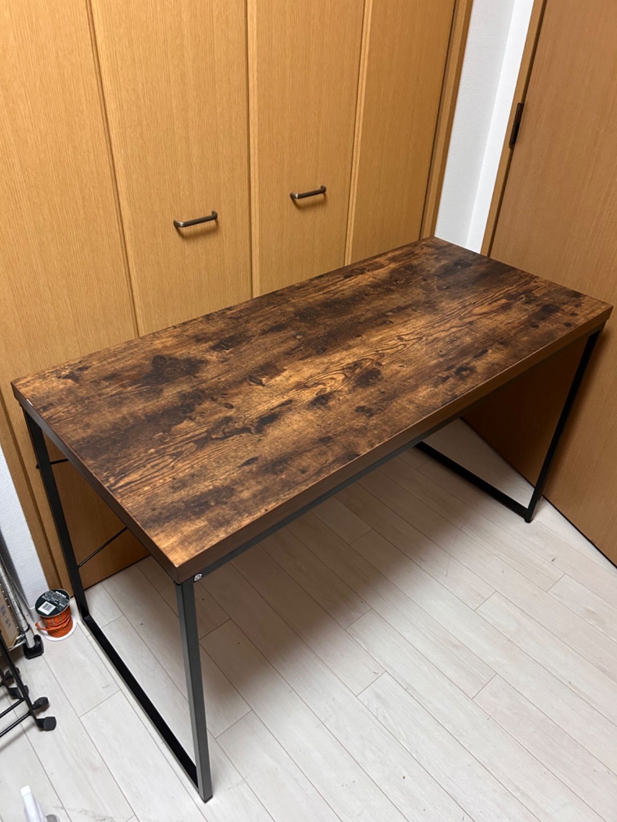 ニトリデスクNステイン120BRミドルブラウン120×55cm デスク N ステイン 120 BR ミドルブラウン <N>(デスク BR