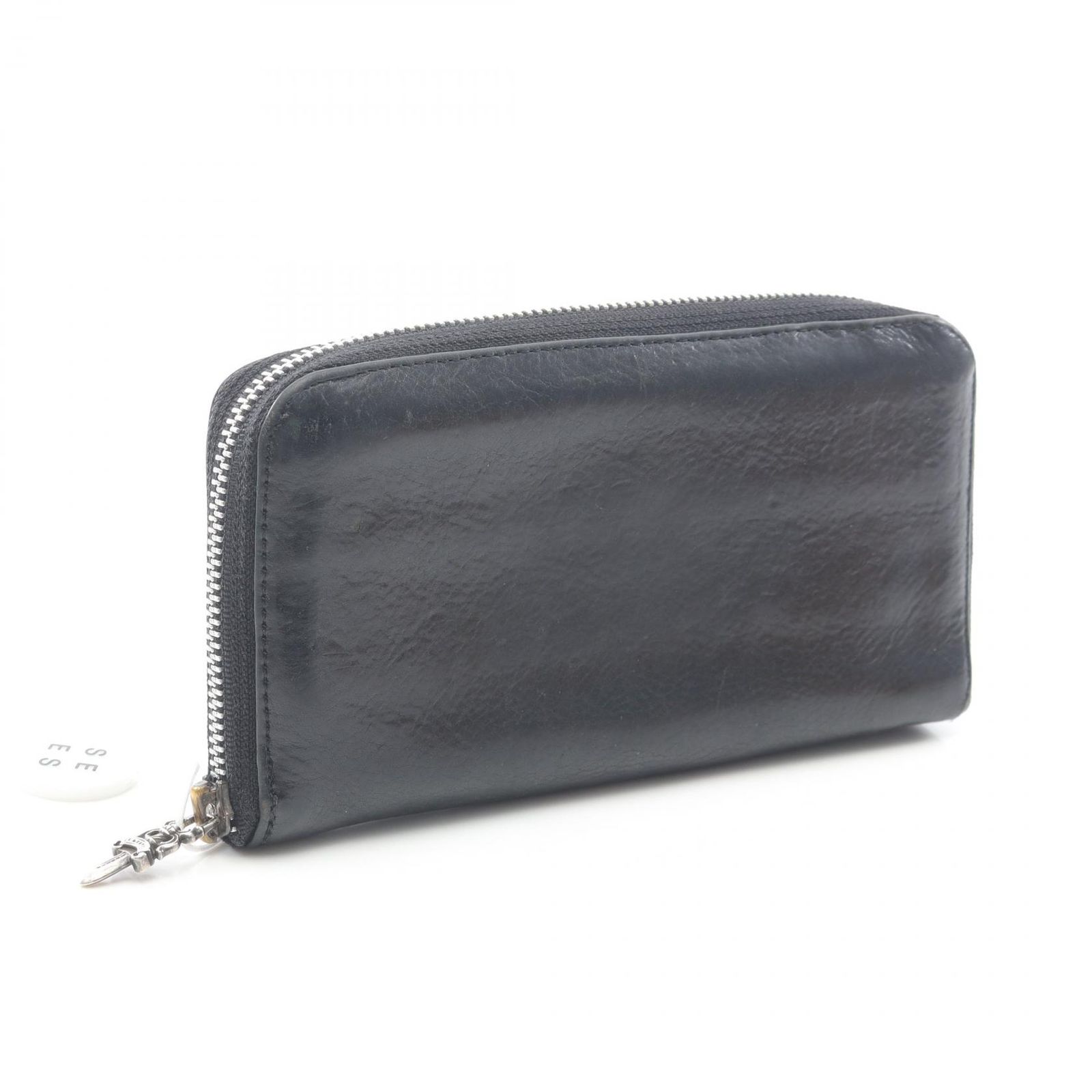 chrome hearts 3 ブラック　長財布　ラウンドファスナー 楽天市場】【中古】 クロムハーツ 長財布 REC ZIP 3PTCH 3