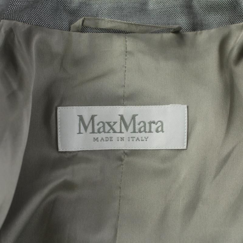 マックスマーラ MAX MARA テーラードジャケット シングル ノーベント