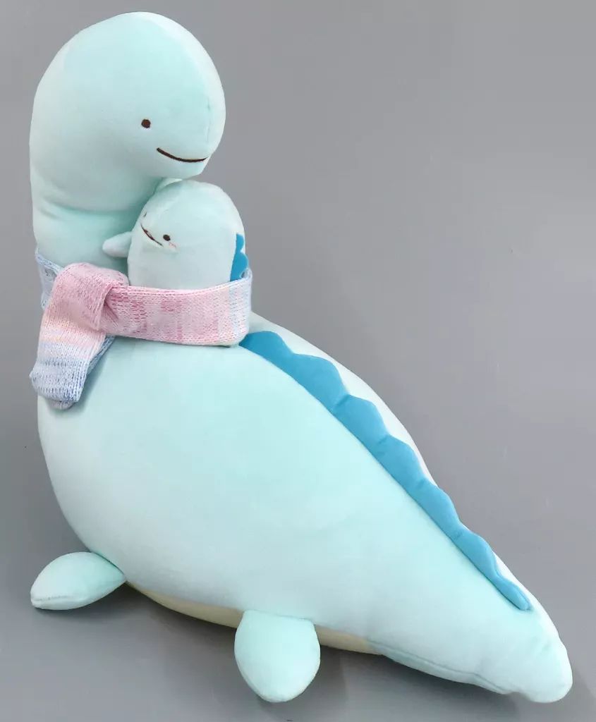 ぬいぐるみ とかげととかげのおかあさん マフラー なかよし親子ぬいぐるみ すみっコぐらし