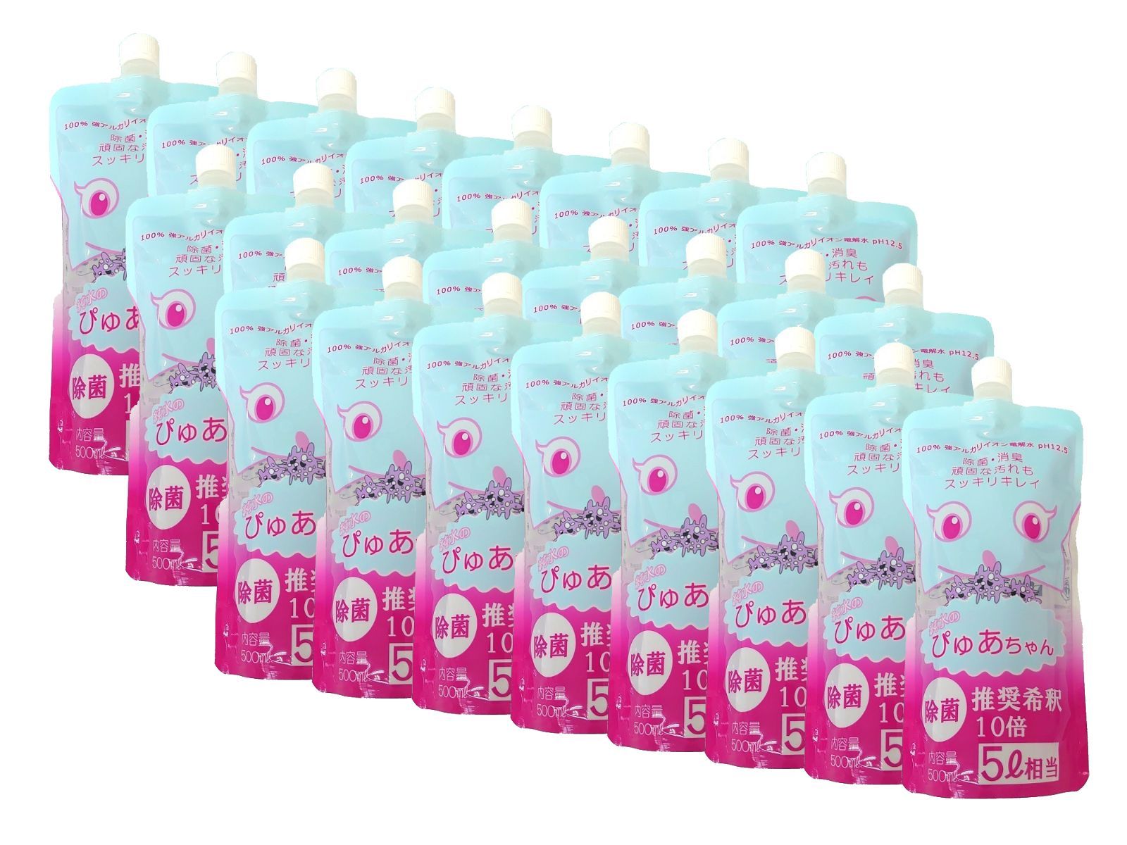 強アルカリイオン電解水 純水のぴゅあちゃん 500ml×24本 - メルカリ