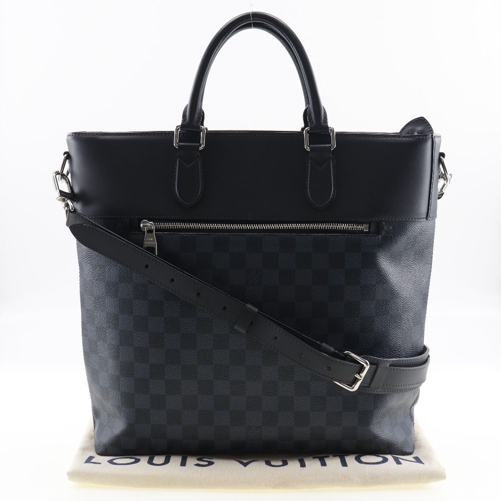 超極美品 ルイヴィトン トートバッグ ニューポート N41588 ダミエコバルト LOUIS VUITTON】ルイ・ヴィトン ニューポート N41588 ×ダミエ