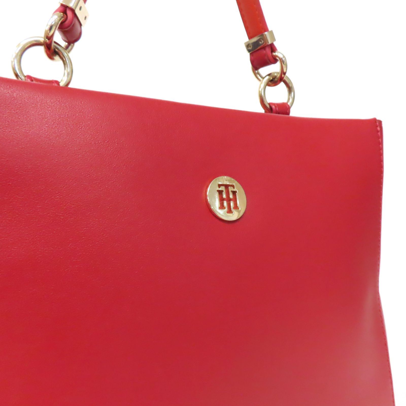 OI25134 美品 TOMMY HILFIGER トミーヒルフィガー 2WAY ハンドバッグ 