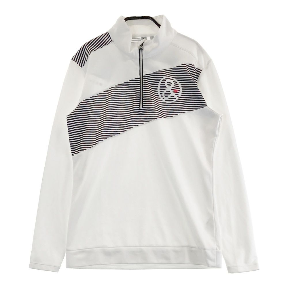 サイズ：0 PGG PEARLY GATES パーリーゲイツ モックネック半袖Tシャツ