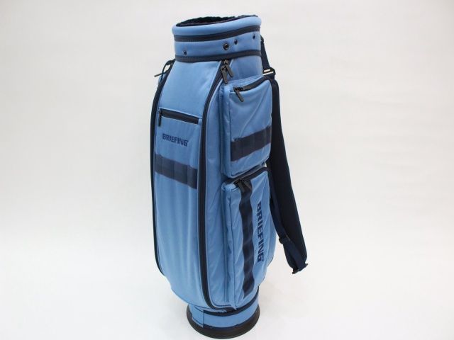 未使用)ブリーフィング ゴルフ キャディバッグ CR-6 #03 デニムブルー 未使用)ブリーフィング ゴルフ キャディバッグ CR-6 #03 デニム