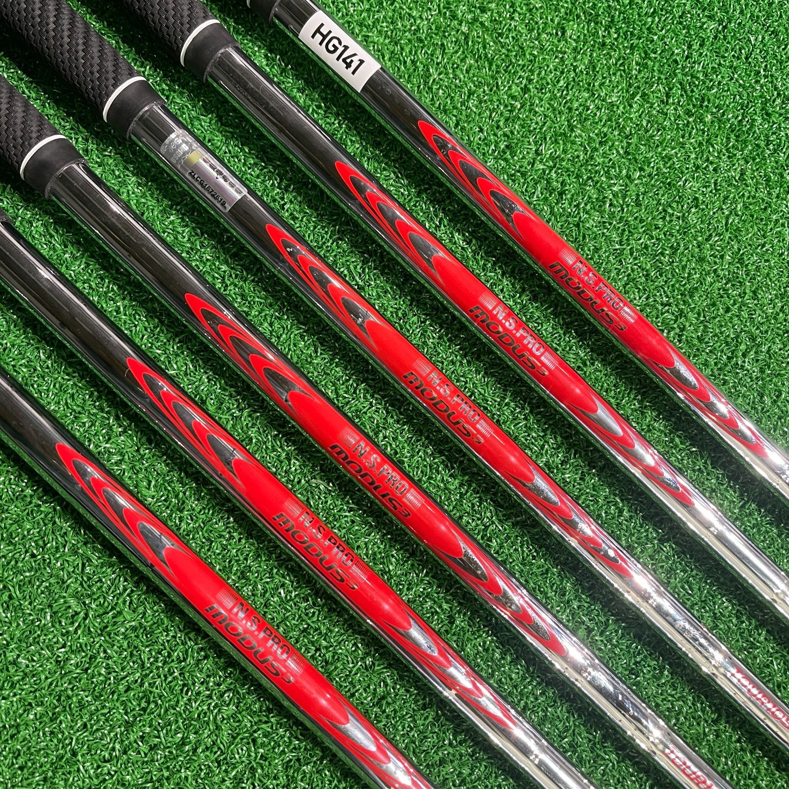 MODUS3 レッドシャフト 6本セット 日本シャフト N.S.PRO MODUS3 MODUS3 レッドシャフト 6本セット 日本シャフト N.S.PRO MODUS3