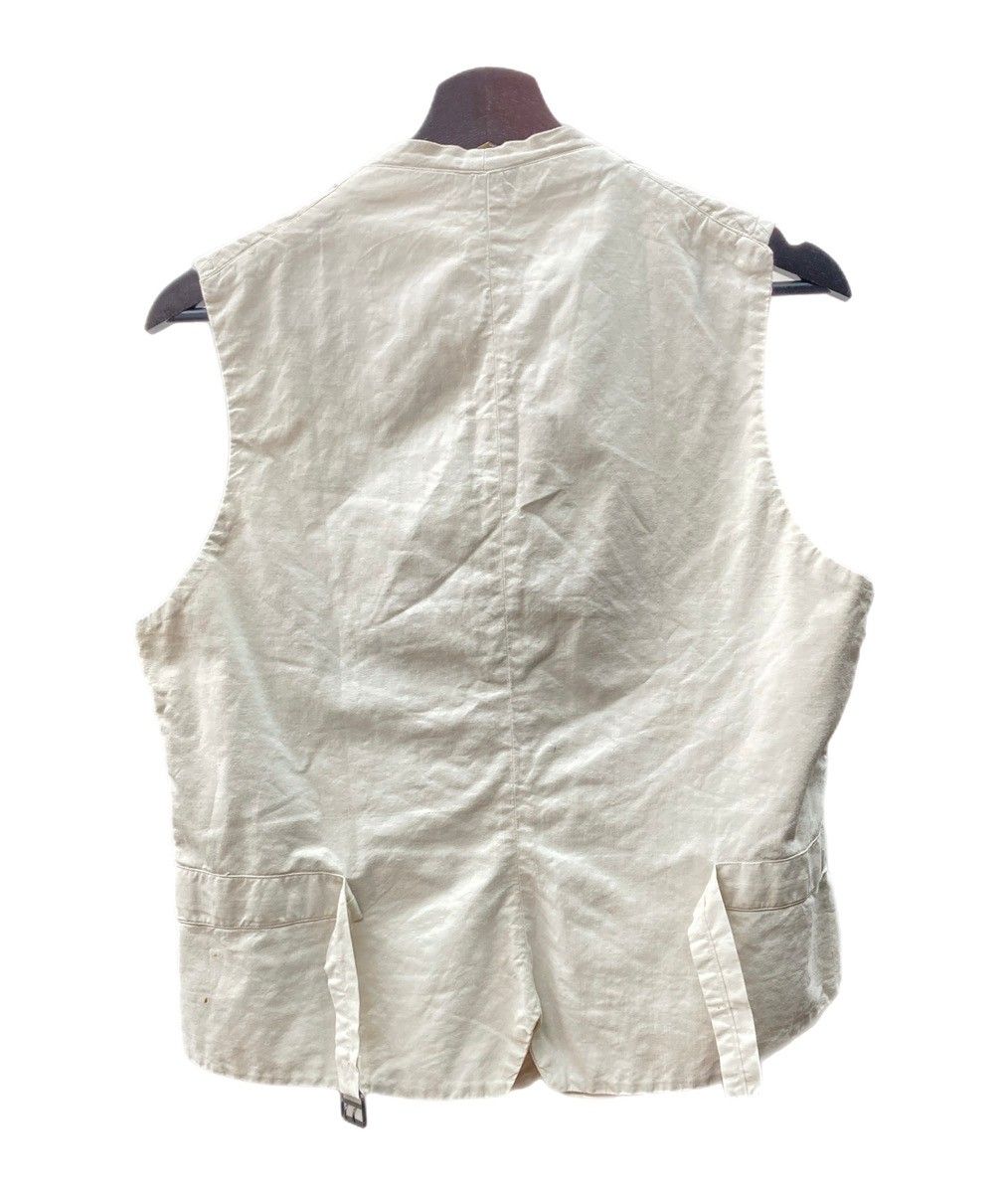 ヴィンテージ・ベスト ヴィンテージ VINTAGE ITEM 30's 40's リネン ベスト フレンチ