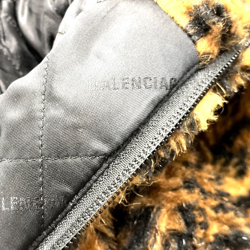 バレンシアガ　レオパード　ブルゾン 中古】【メンズ】 BALENCIAGA バレンシアガ 622957 裏地