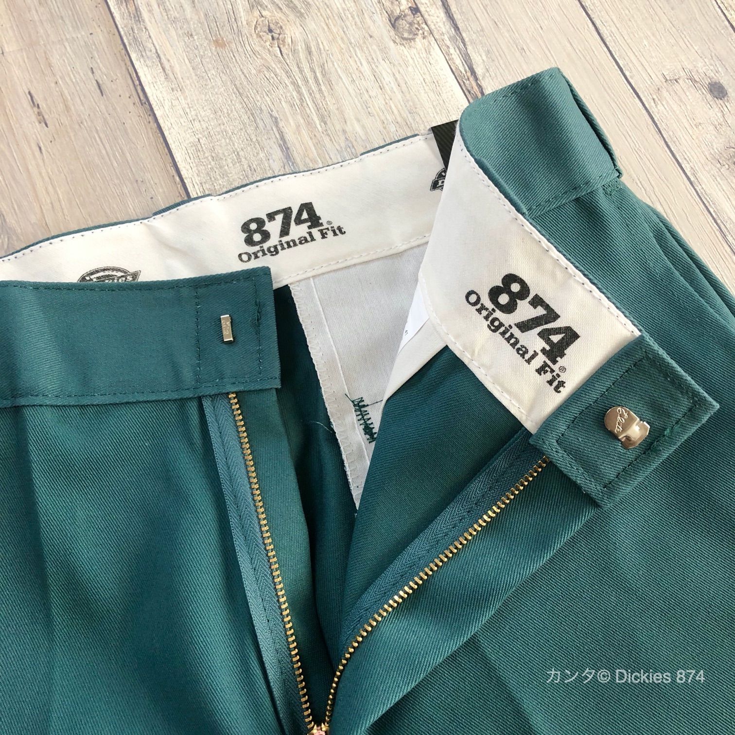 【新品】34×32 リンカーングリーン ディッキーズ 874 ワークパンツ Dickies/874 Work Pants（ディッキーズ ワークパンツ
