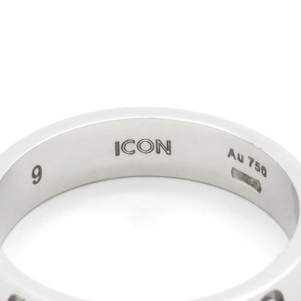 グッチ GUCCI リング 指輪 アイコン スリム K18WG ホワイト グッチ GUCCI リング 指輪 アイコン スリム K18WG ホワイト
