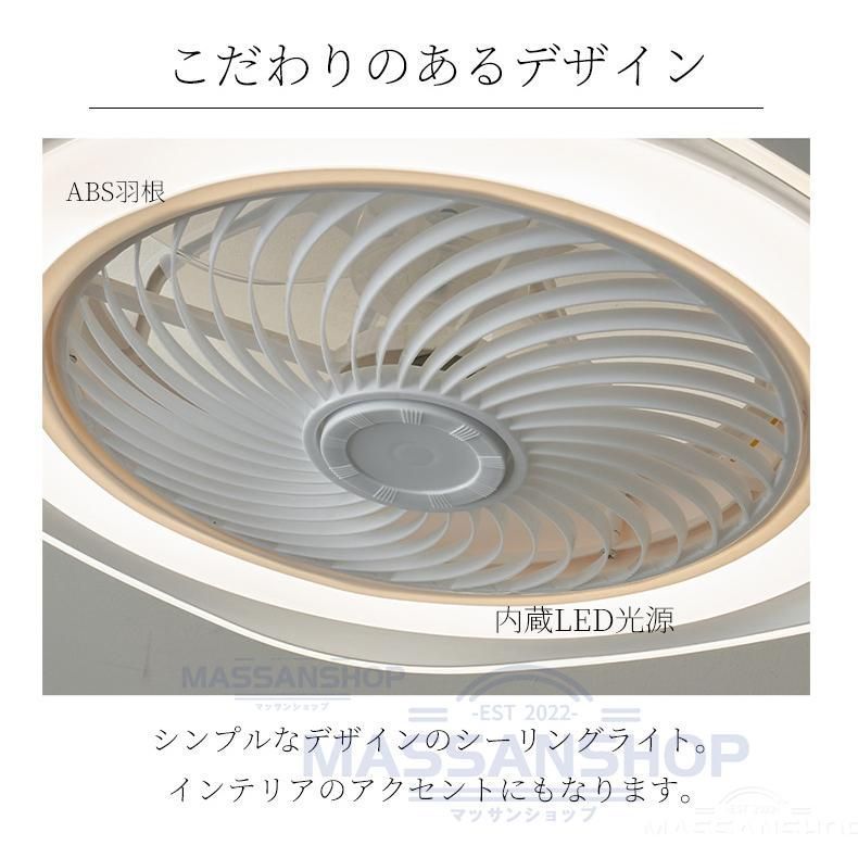 ファン付き照明 LED