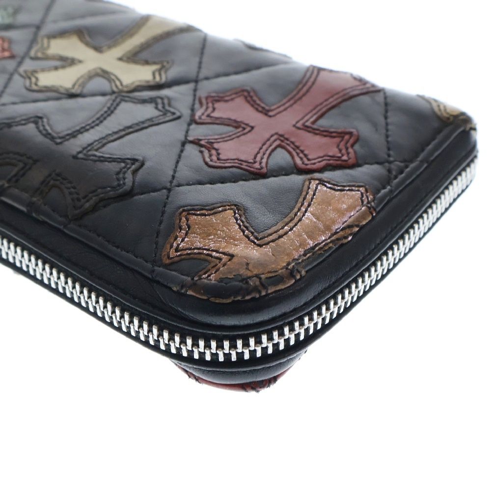 クロムハーツ　キルティング　長財布 クロムハーツ ChromeHearts 長財布 キルティング