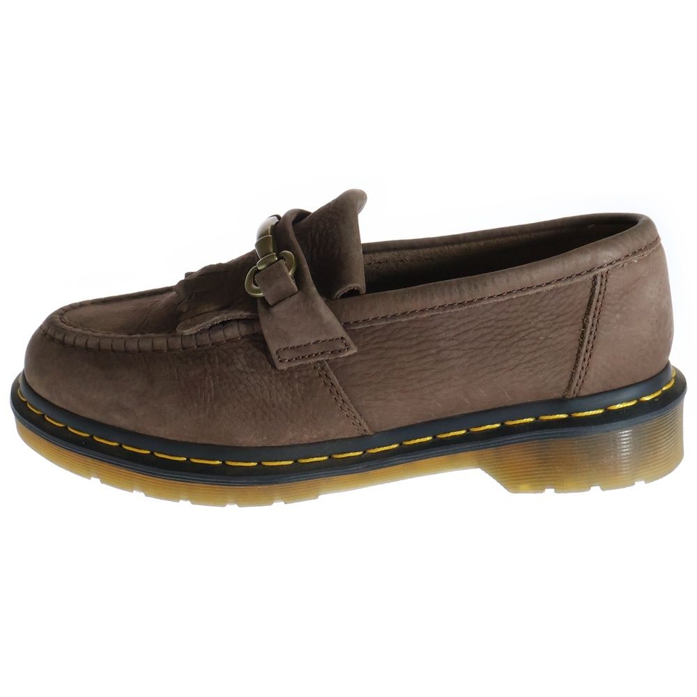 Dr.Martens ドクターマーチン ADRIAN SNAFFLE エイドリアン スナッフル スウェード タッセルローファー ブラウン 31588201