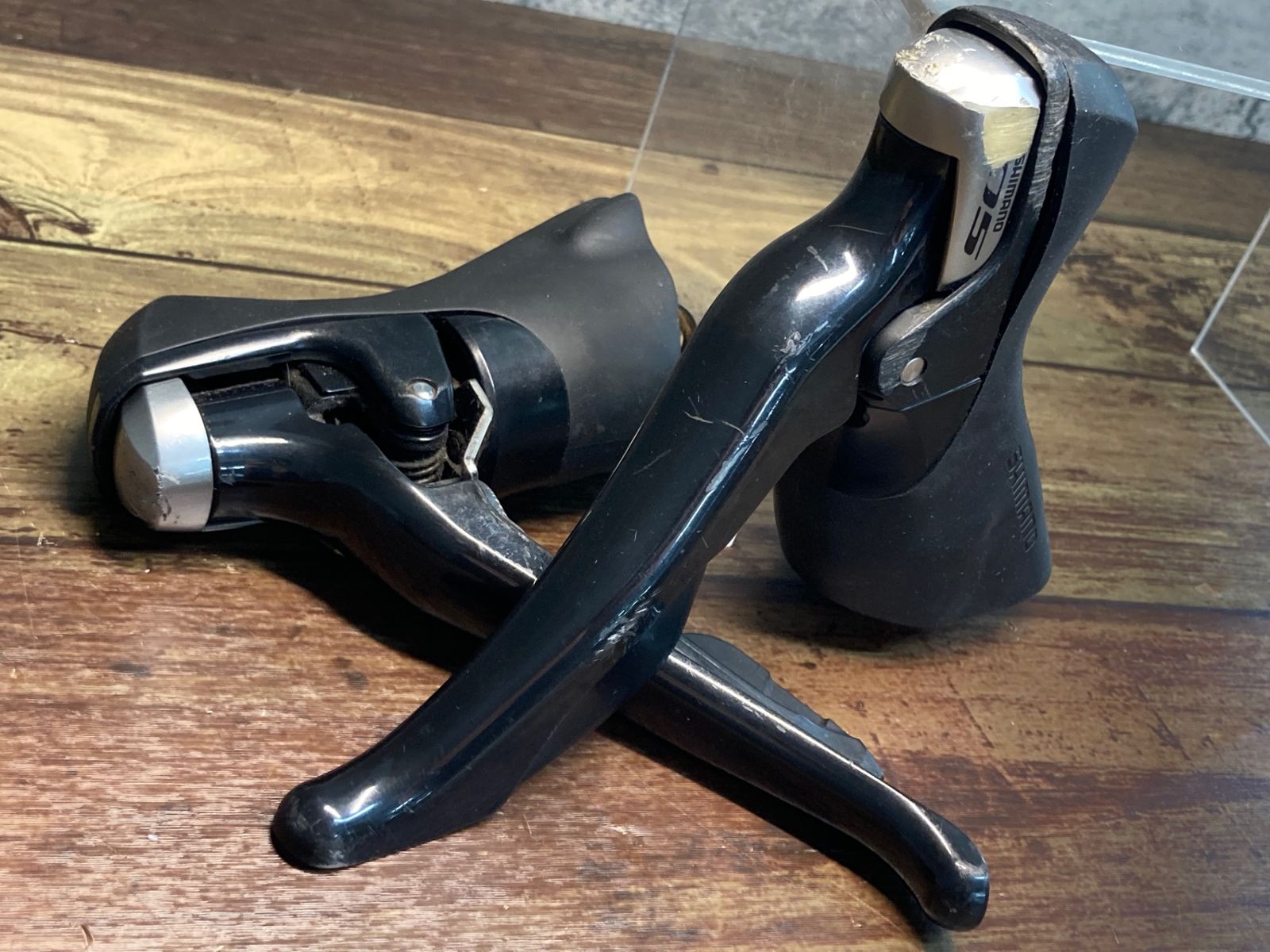 SHIMANO 105 ST-5800 STIレバー 2x11S Shimano 105 ST-5800 11-Speed STI Shifters - Components
