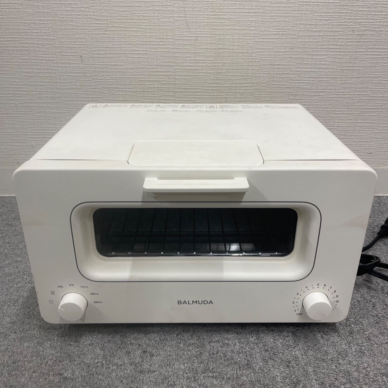 NPA】2020年製 BALMUDA バルミューダ スチームトースター K01E-WS