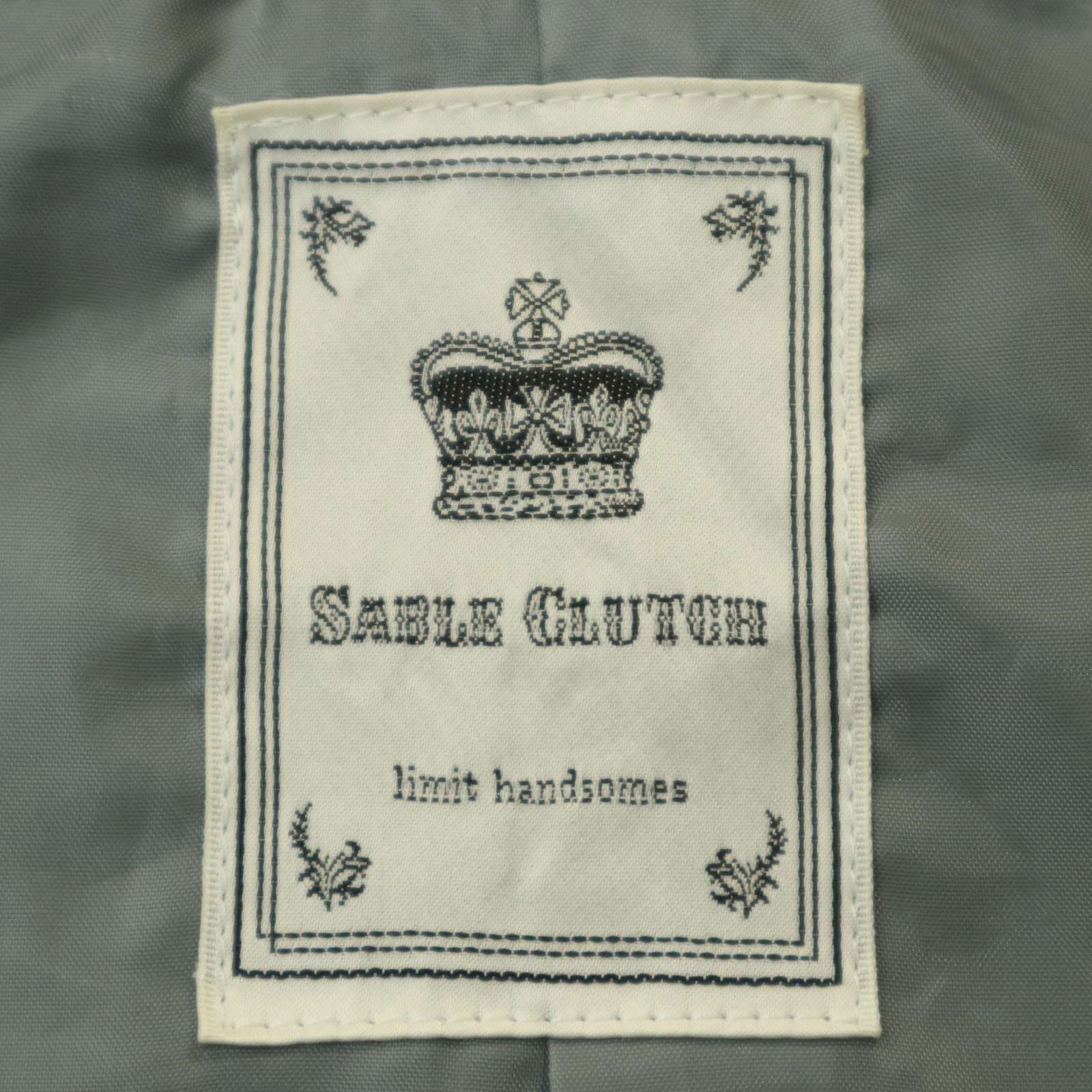 SABLE CLUTCH セーブルクラッチ 通年 切替☆ ダブルジップ