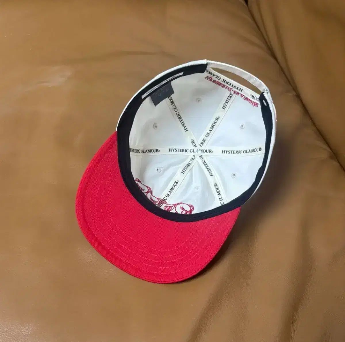 HYSTERIC GLAMOUR ヒステリックグラマー ファー キング ベアー 6パネル ベースボールキャップ 帽子 WWW_MORNINGWALKER_COM