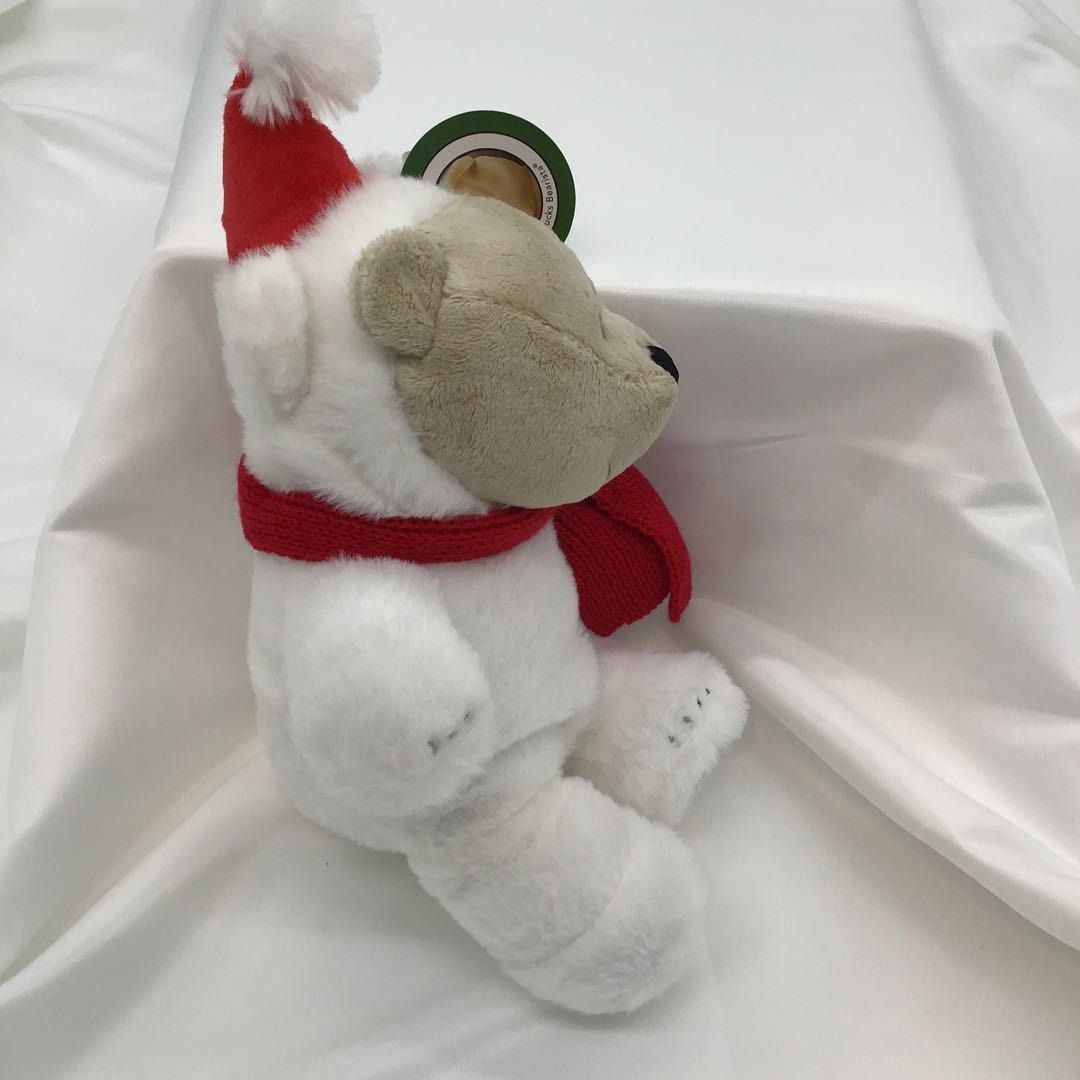 タグ付 starbucks ベアリスタボーイ クマ サンタ ぬいぐるみ マフラー