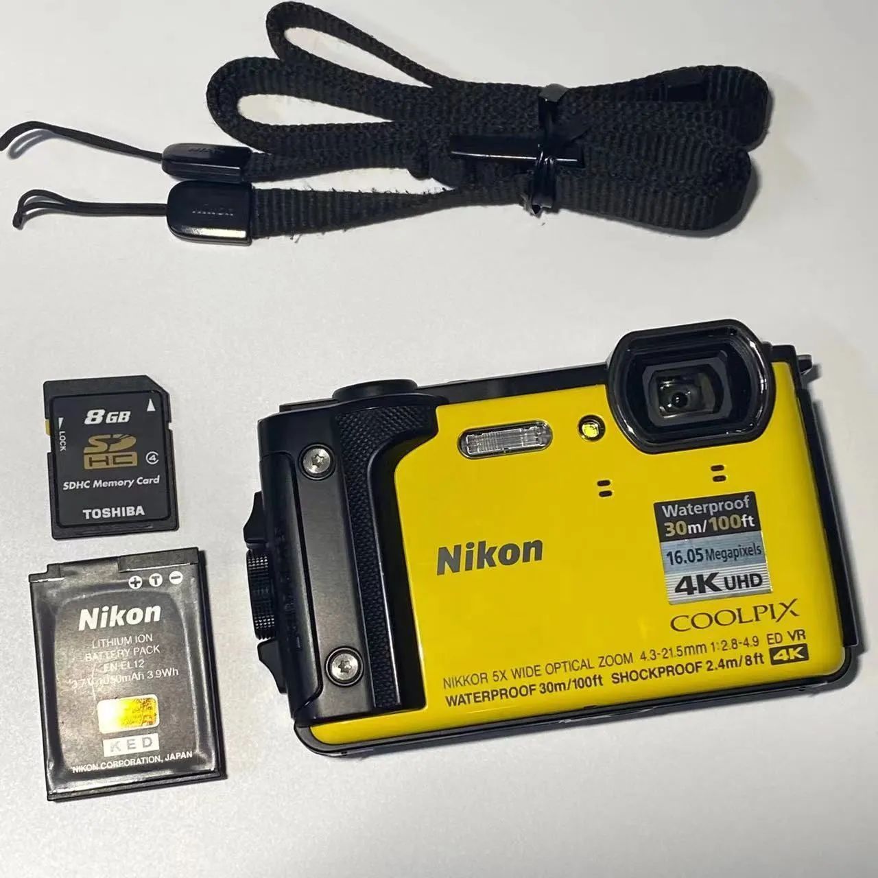 【中古美品】Nikon COOLPIX W300 ORANGE動作確認済み