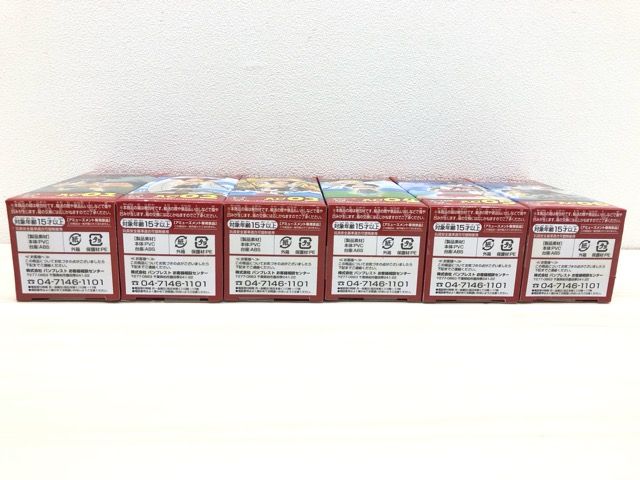 ワンピース ワールドコレクタブルフィギュア(WCF) HISTORY OF ACE 全6種セット【G1591-007】077 ワンピース ワールドコレクタブルフィギュア(WCF) HISTORY OF