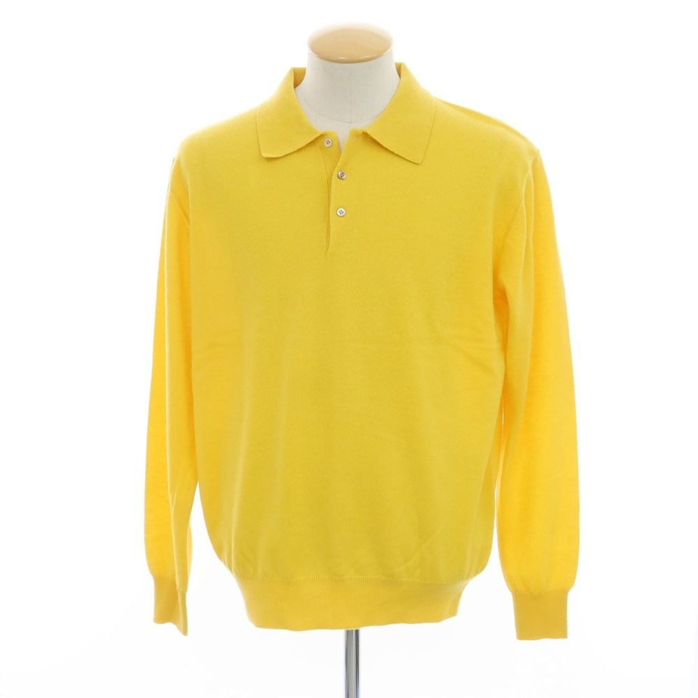 中古】【未使用】ウェルノード walenode カシミヤ 長袖 ポロニット