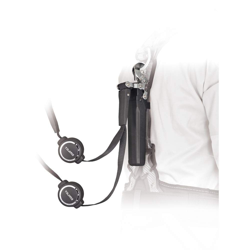 ハーネス用両側巻取式ダブルランヤード