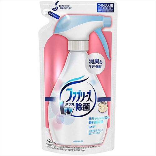 まとめ買い-24点セット ファブリーズ 香料無添加 つめかえ用 Ｐ＆Ｇ 芳香剤