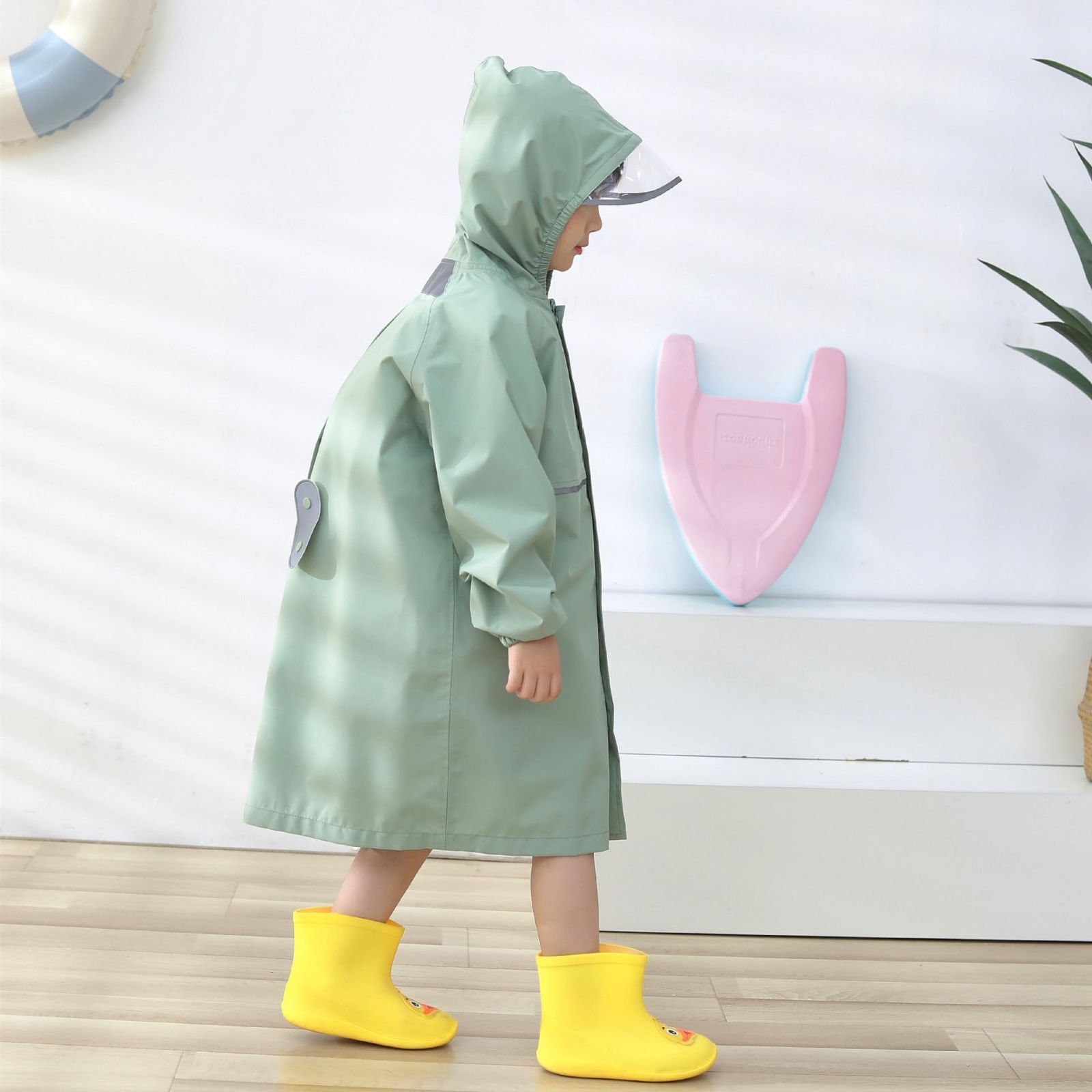 在庫処分】ランドセル対応 雨合羽 レインポンチョ 梅雨対策