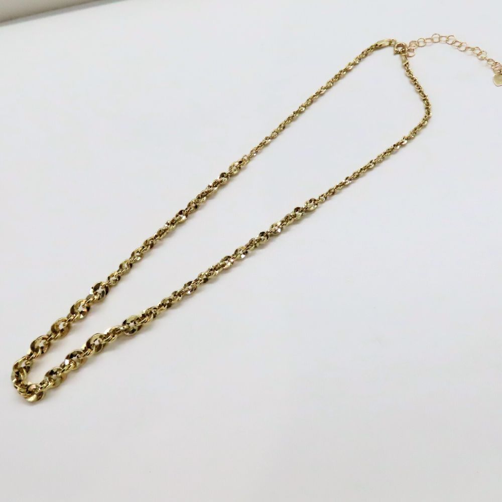 K18 ネックレス 約43cm 総重量5.25g アクセサリー 18金 レディース ノーブランド 誕生日 記念日 プレゼント 入学祝い 卒業祝い 日常使い 旅行用 A2502461 無料ギフトラッピング承ります
