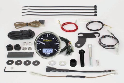 SP武川│スモール DN Φ48 タコメーター│レブル250 MC49 SPECIAL PARTS TAKEGAWA / Φ48スモールDNタコメーターキット12500RPM