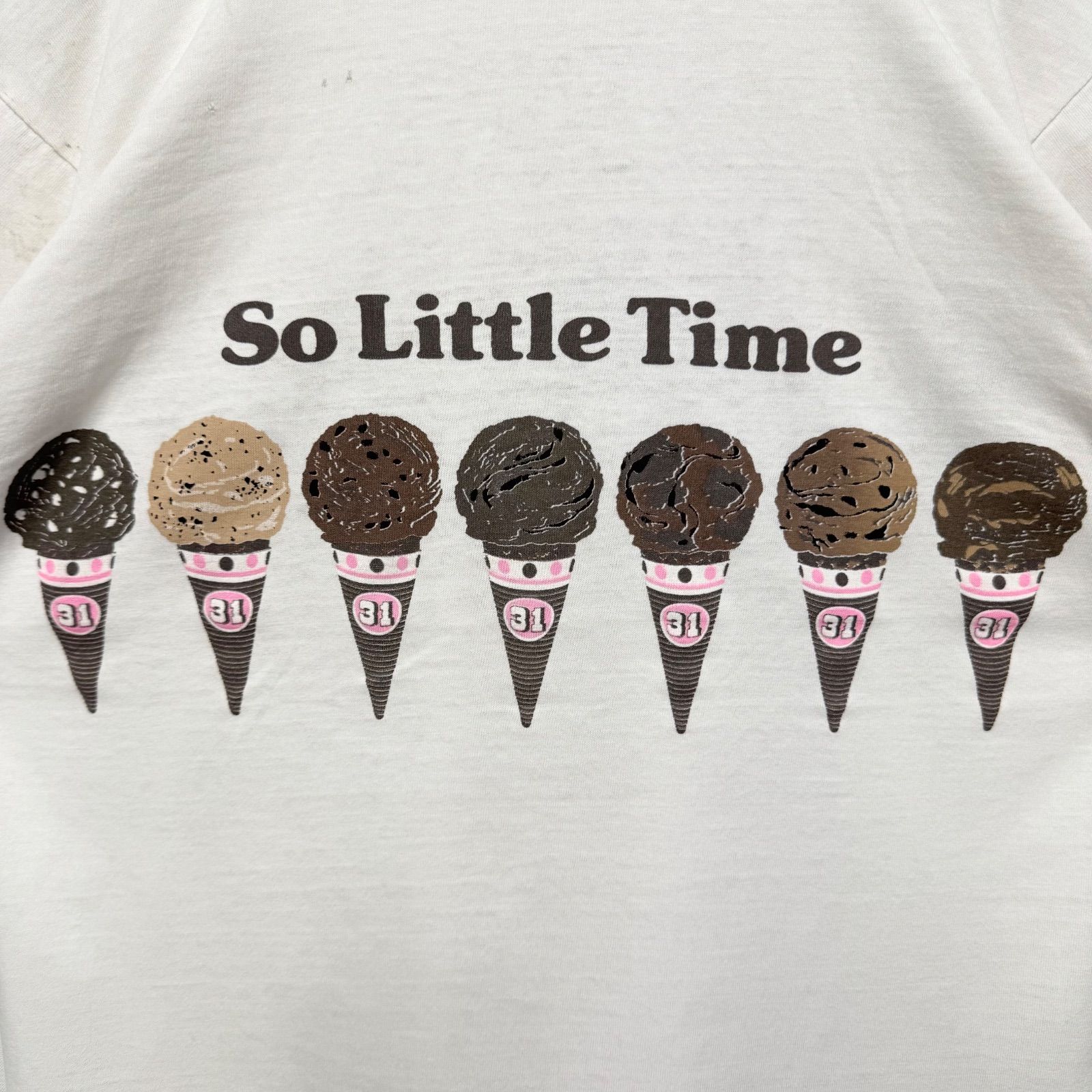 【新品タグ付】アフタヌーンティーBaskin Robbinsアイス柄Tシャツ Afternoon Tea LIVING｜プリントTシャツ/サーティワン アイス