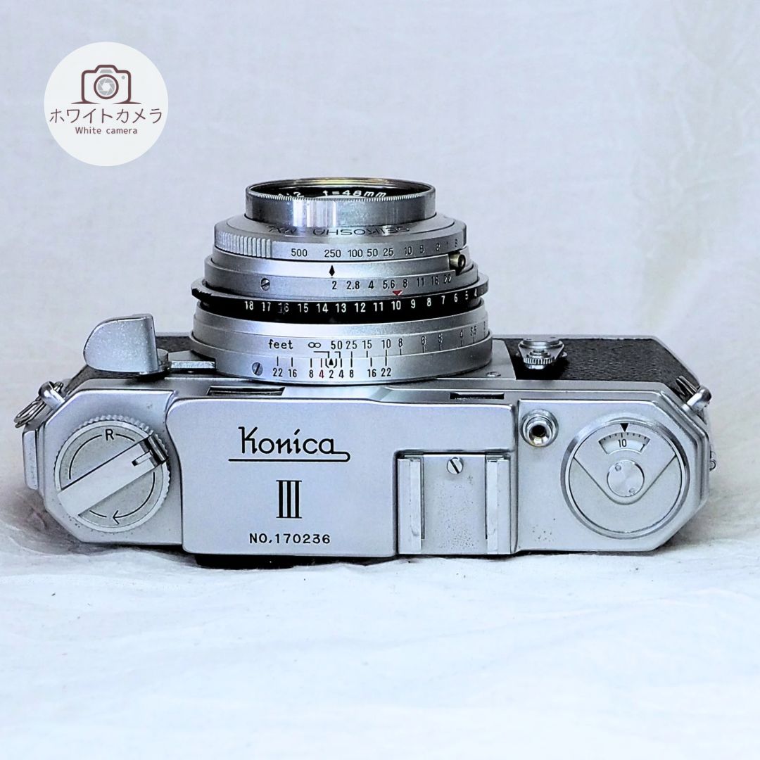 KONICA III HEXANON 48mm F2 レンジファインダー KONICA III レンジファインダー HEXANON 48mm F2 搭載② KONICA III