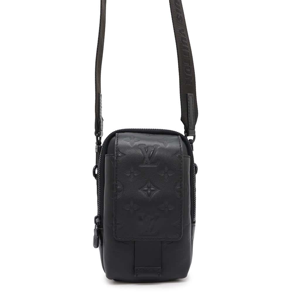 ルイヴィトン ショルダーバッグ モノグラム・シャドウ ダブル・フォン  