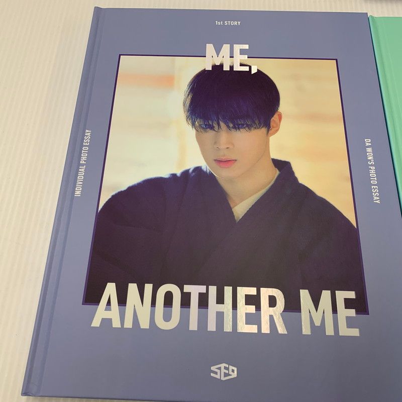 SF9 フォトエッセイ 写真集 ジェユン トレカ レア 中古品】 SF9 ジェユン & ダウォン & ジュホ ME, ANOTHER Me