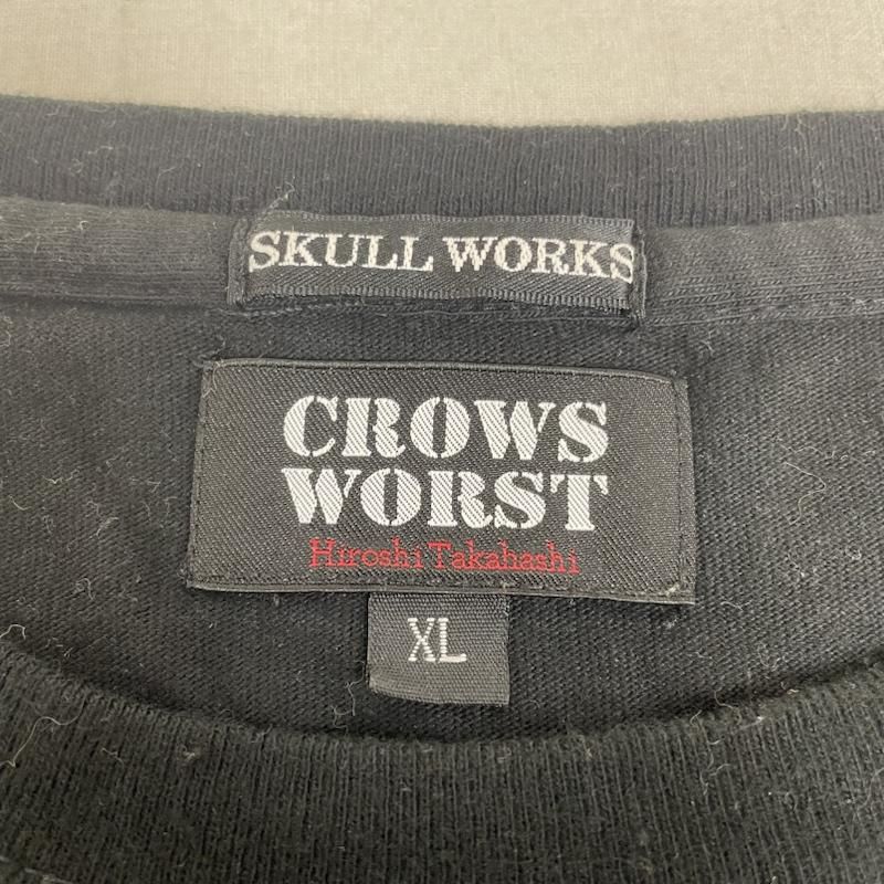 スカルワークス　デスラビットガール　半袖Tシャツ　XL ブラック SKULLWORKS スカルワークス Tシャツ 半袖 クローズ ワースト